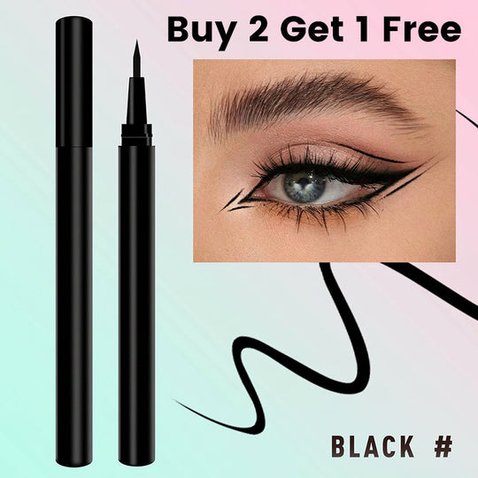 🔥 BUY 1 GET 1 FREE | Waterproof Liquid Eyeliner Pen – Smudge-Proof, Sweat-Proof &amp; Long-Lasting All Day