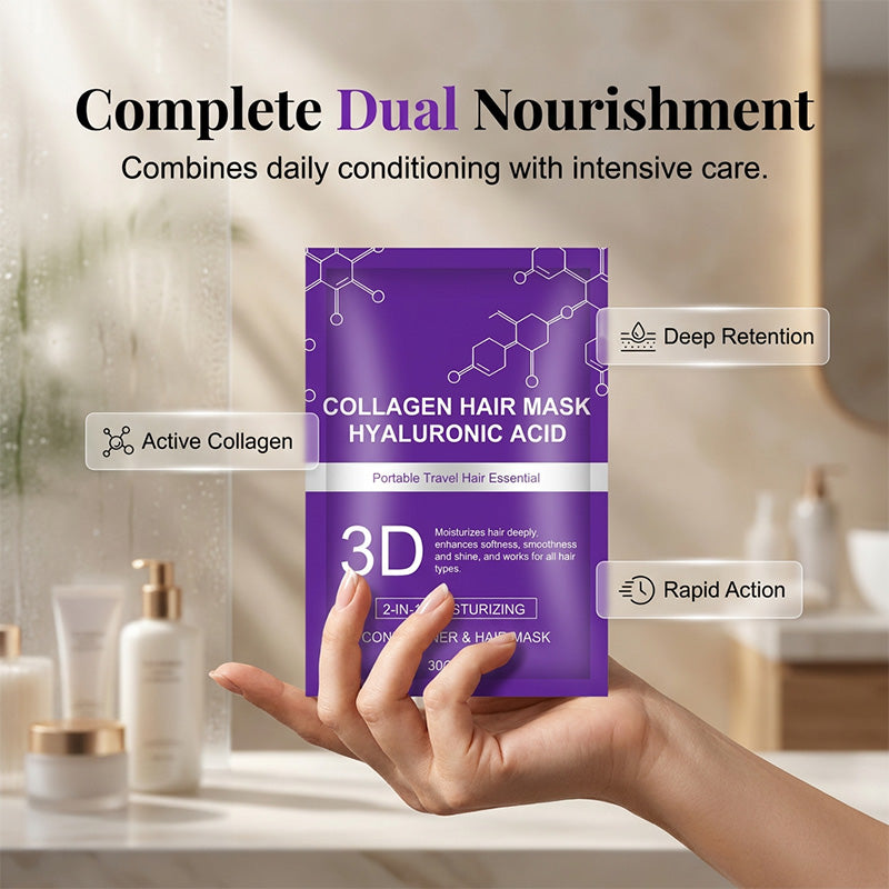 💇‍♀️ BUY 1 GET 1 FREE! 💖 Hyaluronic Acid Hair Mask ✨ Deep Repair, Intense Hydration &amp; Silky-Smooth Hair