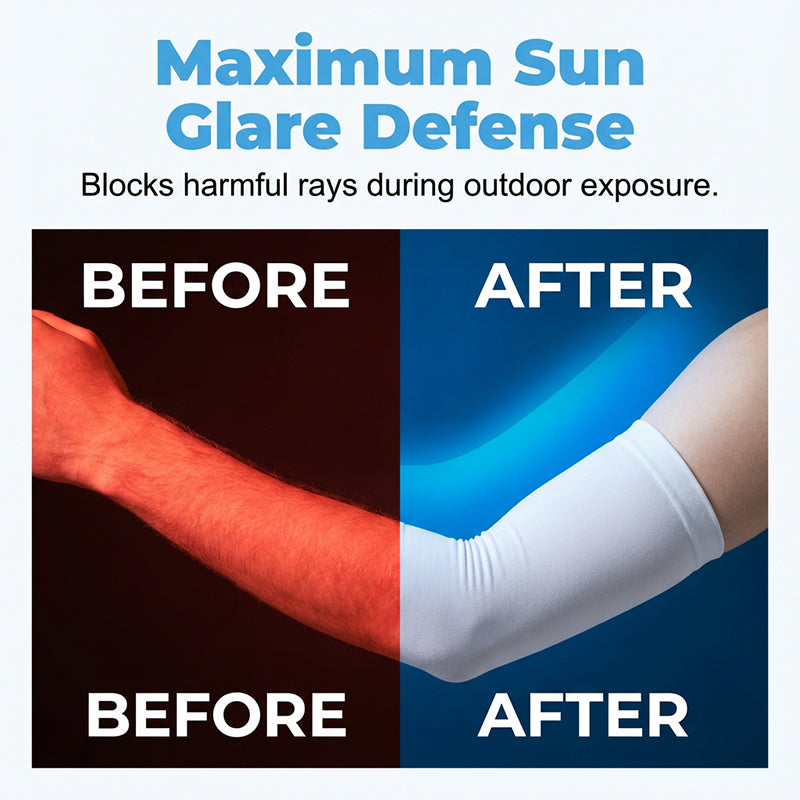 ☀️ BUY 2 GET 1 FREE | Cooling UV Protection Arm Sleeves – Stay Cool &amp; Sun Safe All Summer
