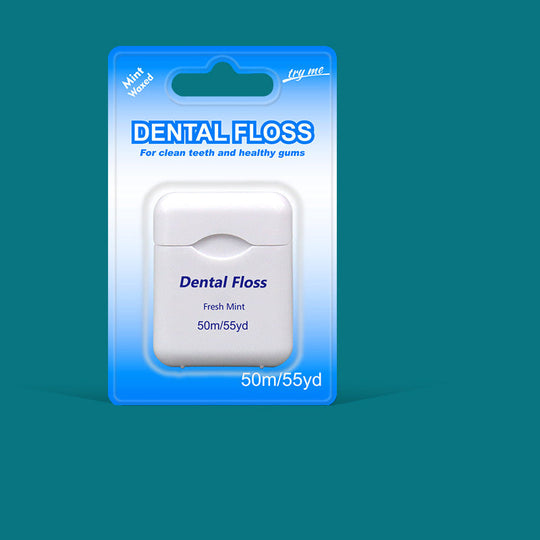 🔥 BUY 2 GET 1 FREE! 🦷 50m Mint Flavored Dental Floss 🌿 Fresh Breath &amp; Effective Plaque Removal