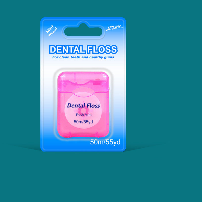 🔥 BUY 2 GET 1 FREE! 🦷 50m Mint Flavored Dental Floss 🌿 Fresh Breath &amp; Effective Plaque Removal