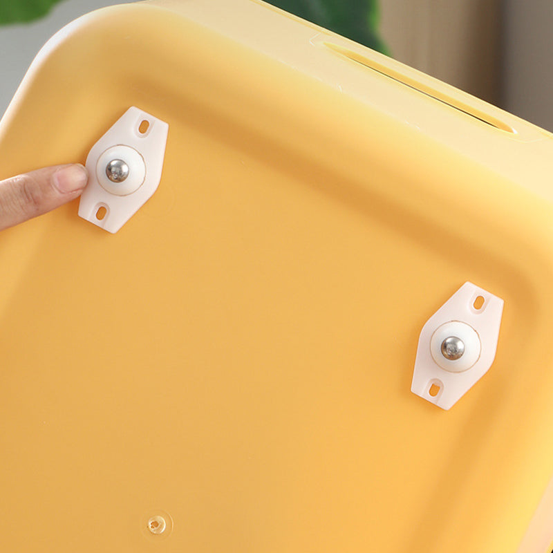 💖 50% OFF TODAY ONLY! 🎁 Universal 360° Rotating Self-Adhesive Wheels Set ✨ Smooth 360° Movement for Bins, Boxes &amp; Furniture