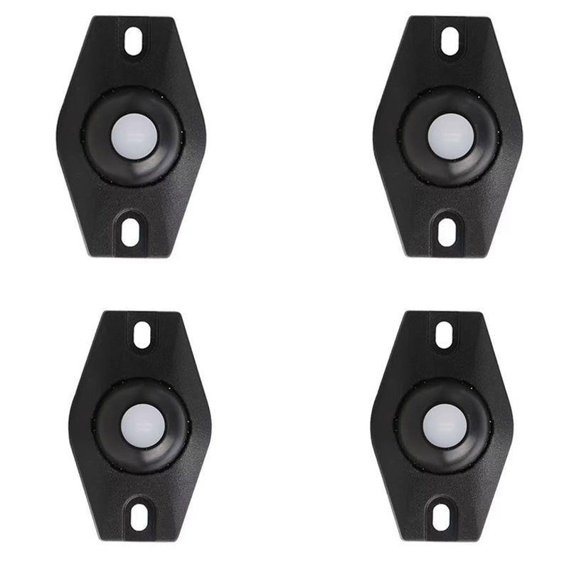 💖 50% OFF TODAY ONLY! 🎁 Universal 360° Rotating Self-Adhesive Wheels Set ✨ Smooth 360° Movement for Bins, Boxes &amp; Furniture