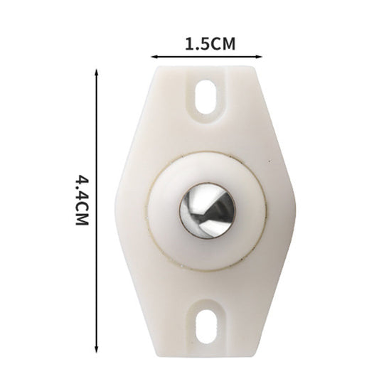 💖 50% OFF TODAY ONLY! 🎁 Universal 360° Rotating Self-Adhesive Wheels Set ✨ Smooth 360° Movement for Bins, Boxes &amp; Furniture