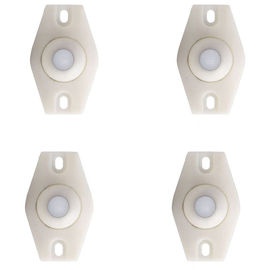 💖 50% OFF TODAY ONLY! 🎁 Universal 360° Rotating Self-Adhesive Wheels Set ✨ Smooth 360° Movement for Bins, Boxes &amp; Furniture
