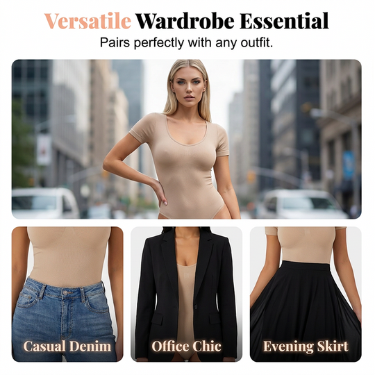 💖 60% OFF TODAY! ✨ Seamless Tummy Control Shapewear Bodysuit 👗 Sculpt, Smooth &amp; Shape Instantly