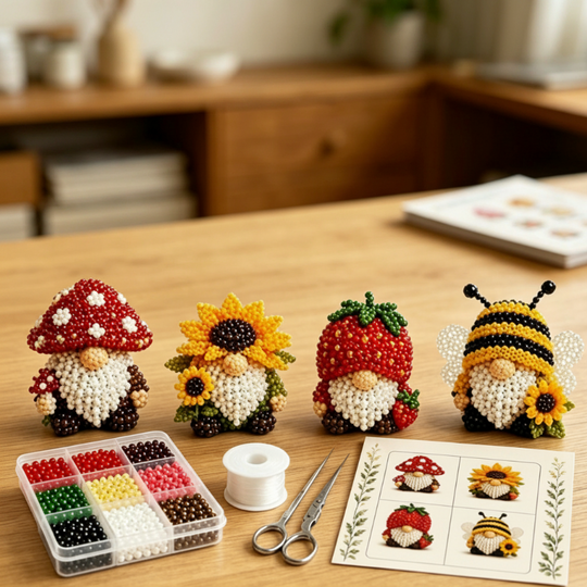 ⏳LIMITED OFFER 50%OFF🌞DIY Beaded Animal Kit 🐾✨ – All-in-One, Beginner Friendly, 3D Figures