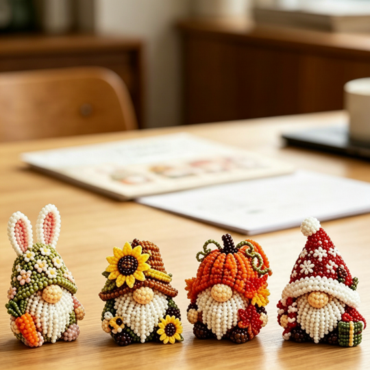 ⏳LIMITED OFFER 50%OFF🌞DIY Beaded Animal Kit 🐾✨ – All-in-One, Beginner Friendly, 3D Figures