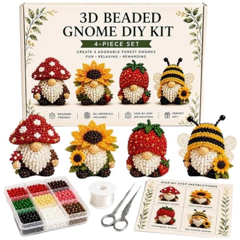 ⏳LIMITED OFFER 50%OFF🌞DIY Beaded Animal Kit 🐾✨ – All-in-One, Beginner Friendly, 3D Figures