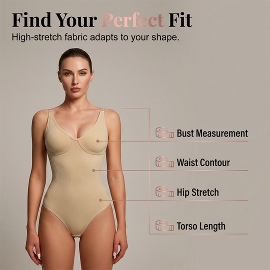 🔥 60% OFF TODAY! ✨ Seamless V-Neck Shapewear Bodysuit for Women 💖 Tummy Control, Waist Sculpting &amp; All-Day Comfort