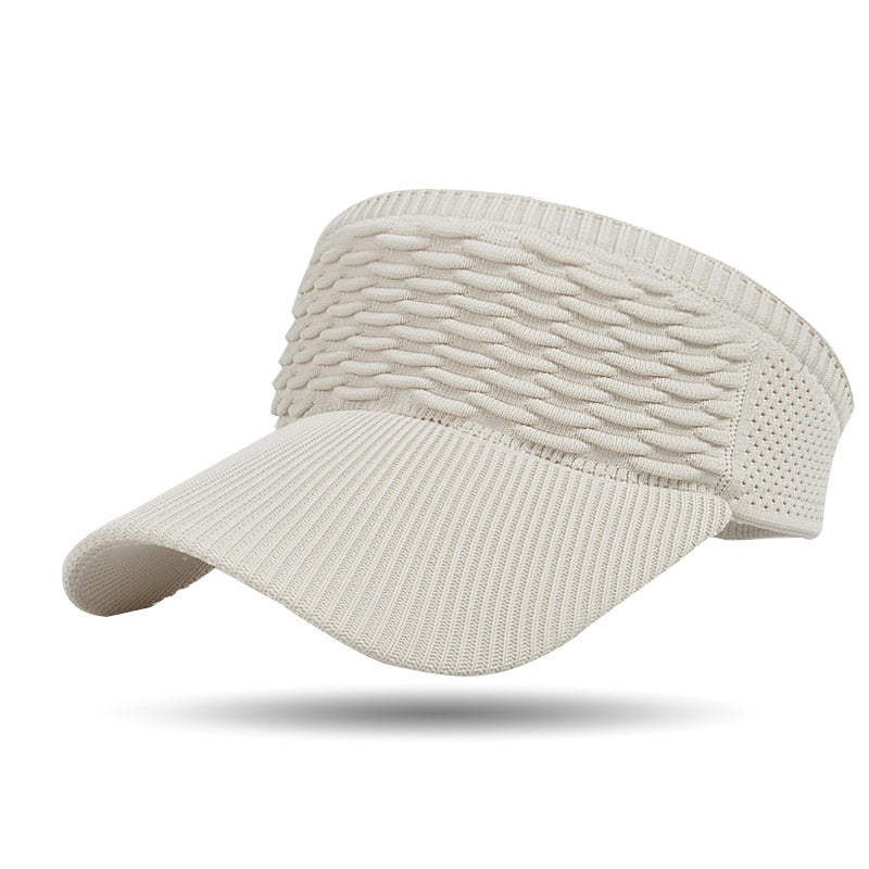 🕶️🌊🍹Chic Knit Sun Visor Hat – Lightweight &amp; Airy, Adds a Sporty Touch to Any Outfit – Ideal for Poolside Lounging, Beach Vacations or Outdoor Brunch 👙👗