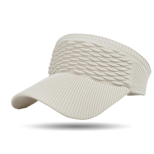 🕶️🌊🍹Chic Knit Sun Visor Hat – Lightweight &amp; Airy, Adds a Sporty Touch to Any Outfit – Ideal for Poolside Lounging, Beach Vacations or Outdoor Brunch 👙👗