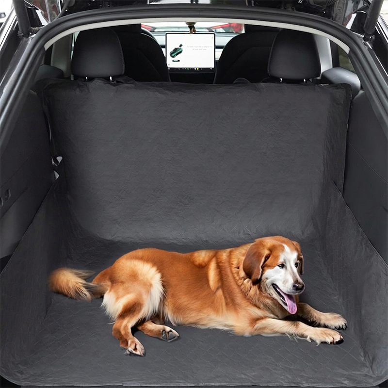🚗50% OFF NOW!⏰Car Boot Liner Waterproof Pet Travel Mat – Non-slip &amp; easy to clean – Protects trunk from dirt, spills &amp; fur – perfect for dogs or outdoor gear 🐕