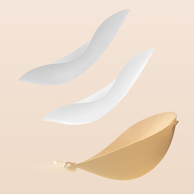 🌸 No Bra Needed Confidence! 💗 Thickened Invisible Breast Pads ✨ Waterproof, Sweat-Proof & Stay in Place All Day