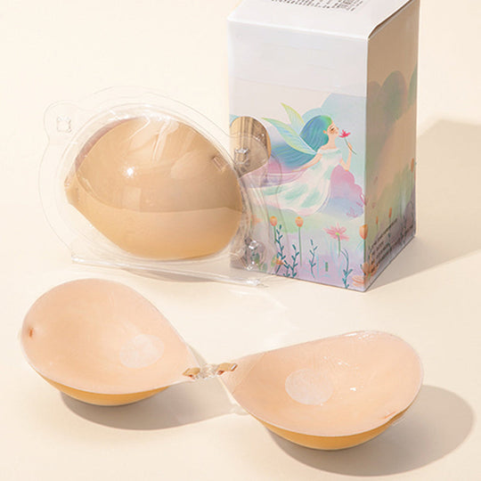 🌸 No Bra Needed Confidence! 💗 Thickened Invisible Breast Pads ✨ Waterproof, Sweat-Proof &amp; Stay in Place All Day