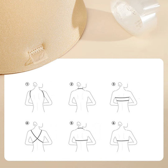🌸 No Bra Needed Confidence! 💗 Thickened Invisible Breast Pads ✨ Waterproof, Sweat-Proof &amp; Stay in Place All Day