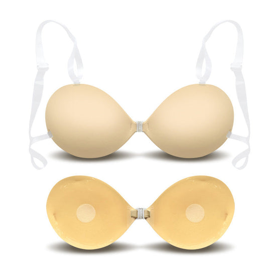🌸 No Bra Needed Confidence! 💗 Thickened Invisible Breast Pads ✨ Waterproof, Sweat-Proof &amp; Stay in Place All Day
