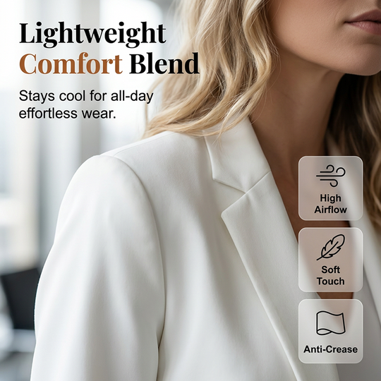 🎉 LIMITED TIME 50% OFF! 💃 Slim-Fit Lapel Blazer – Day-to-Night Polish 🌹