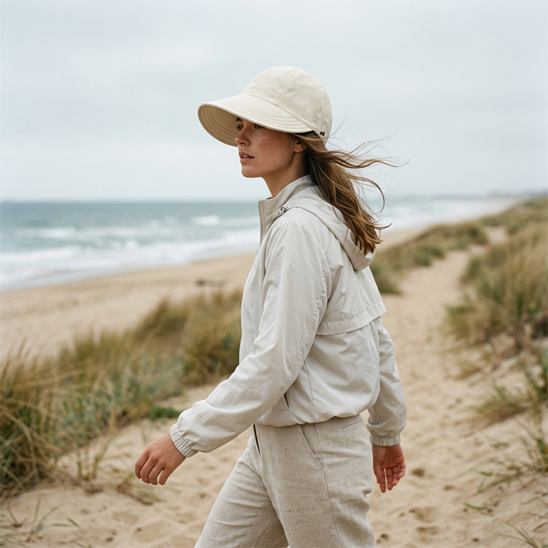 🔥LAST DAY SALE: ONLY ￡6.99!!🎁✨Women’s UPF 50+ Elegant Foldable Sun Hat – Wide-Brim Cotton Bucket Hat with Neck Flap &amp; Adjustable Strap 🌞🇬🇧 | Packable, Breathable &amp; Beach-Ready