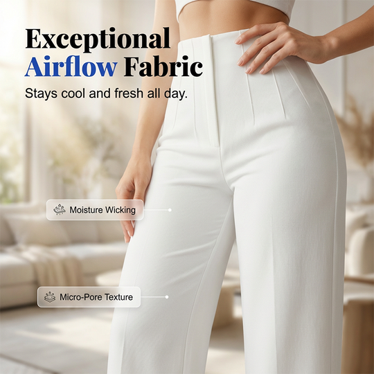 🎉 2026 Hot Sale — 50% OFF! 👖 High-Waist Wide Leg Pants – Airy Elegant Flow ✨