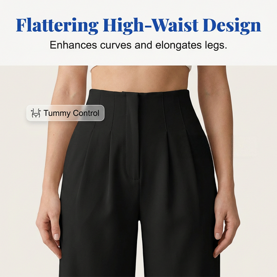 🎉 2026 Hot Sale — 50% OFF! 👖 High-Waist Wide Leg Pants – Airy Elegant Flow ✨