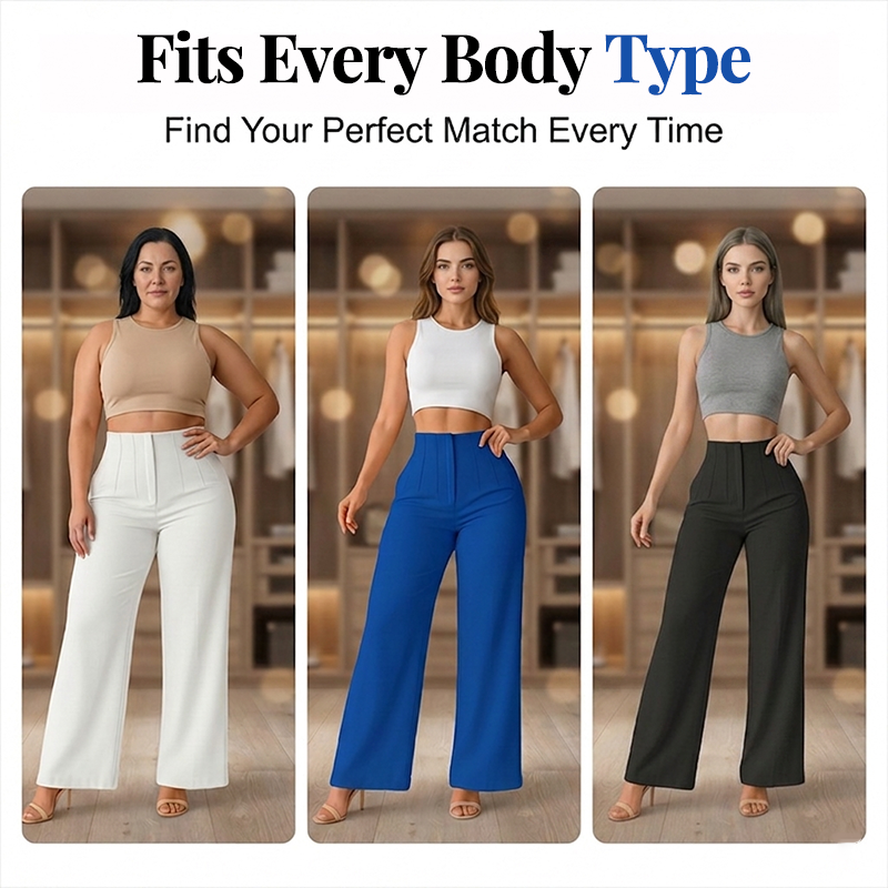 🎉 2026 Hot Sale — 50% OFF! 👖 High-Waist Wide Leg Pants – Airy Elegant Flow ✨