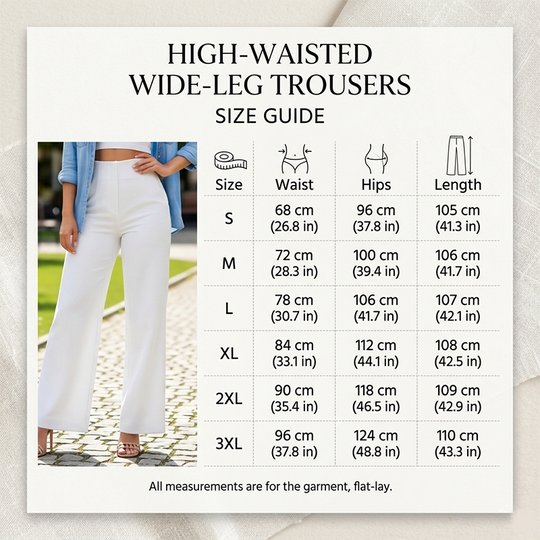 🎉 2026 Hot Sale — 50% OFF! 👖 High-Waist Wide Leg Pants – Airy Elegant Flow ✨