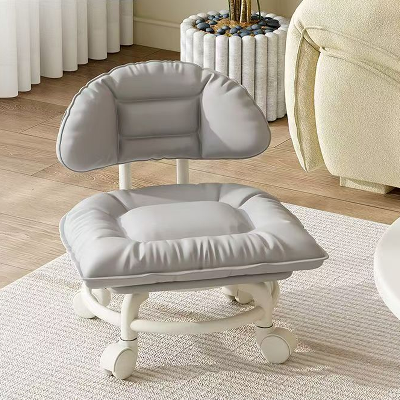 🪑 50% OFF NOW! ☁️ Low-Back Rolling Stool – Quiet Wheels &amp; Cloud-Like Comfort – Perfect for Childcare, Cleaning, and Relaxation 🏠