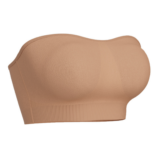 Women’s Wireless Bandeau Bra with Removable Straps