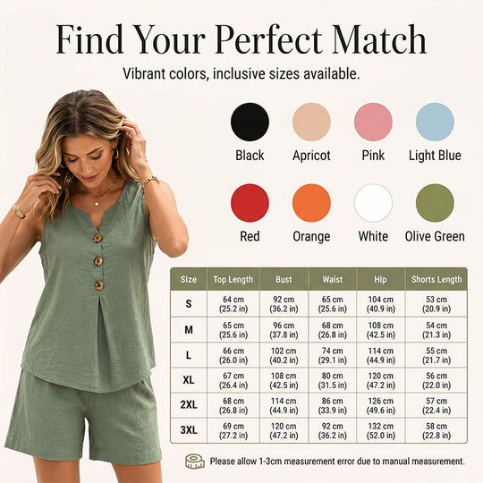 👚LAST DAY 50% OFF✨ 2-piece-set – loose top &amp; comfortable trousers – soft fabric, elastic waistband &amp; versatile combination options – can be worn separately or together