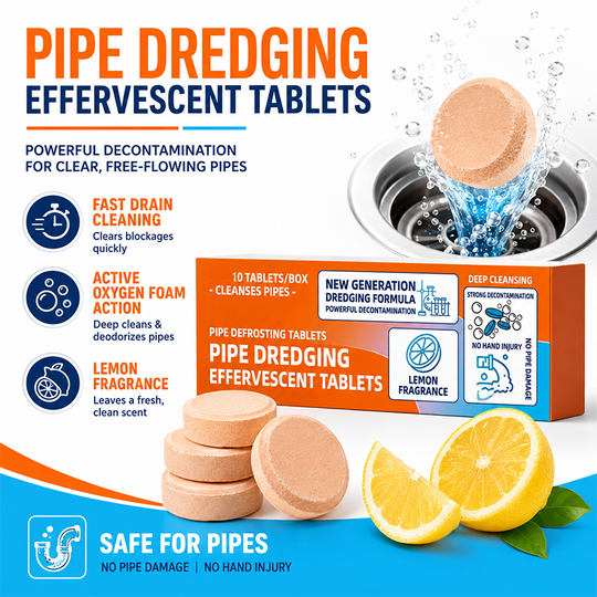 🔥 BUY 2 GET 1 FREE! 🚿 Fast-Acting Drain Cleaner Powder ✨ Clears Clogs, Removes Odors &amp; Keeps Drains Fresh