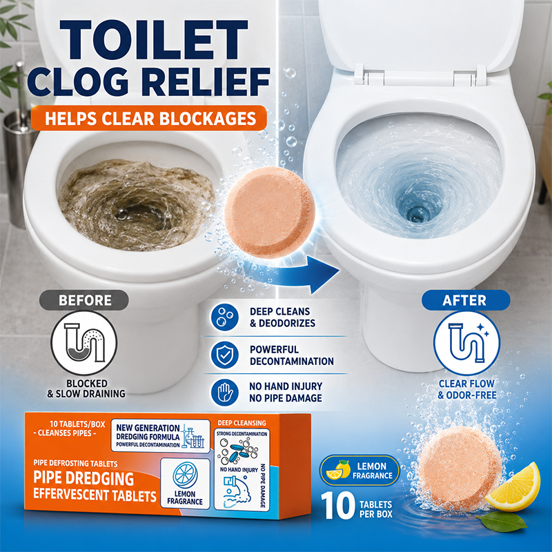🔥 BUY 2 GET 1 FREE! 🚿 Fast-Acting Drain Cleaner Powder ✨ Clears Clogs, Removes Odors &amp; Keeps Drains Fresh