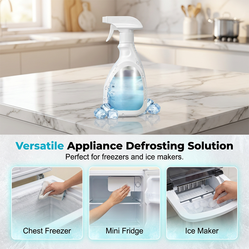 🔥 Buy 2 Get 1 Free! ❄️ Refrigerator De-Icing Cleaning Spray ✨ Quickly Removes Ice Buildup &amp; Keeps Your Fridge Fresh