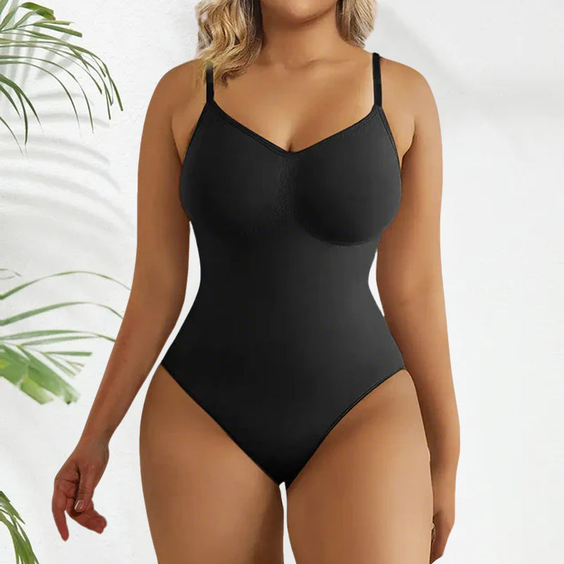 🔥 50% OFF TODAY! 💕 Seamless Thong Bodysuit Jumpsuit ✨ Sculpting Fit, Adjustable Comfort &amp; Invisible Under Any Outfit