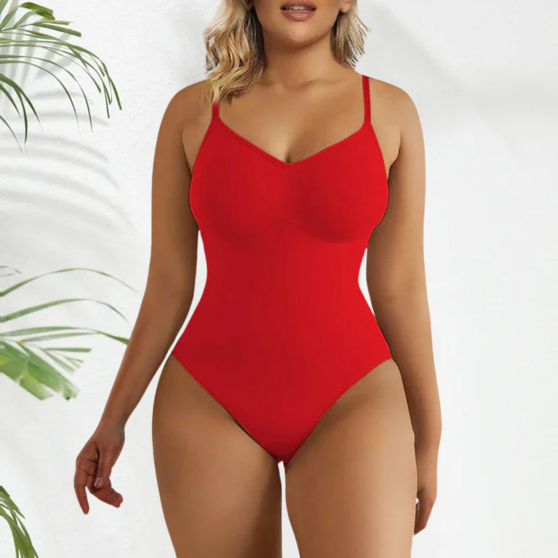 🔥 50% OFF TODAY! 💕 Seamless Thong Bodysuit Jumpsuit ✨ Sculpting Fit, Adjustable Comfort &amp; Invisible Under Any Outfit