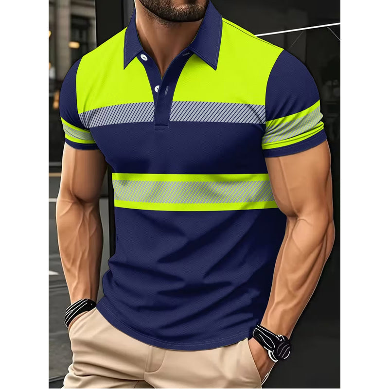 🏃☀️🦺 50% OFF! Round-Neck Hi-Vis Top – Lightweight, visible, great for running.