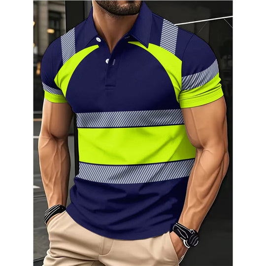 🏃☀️🦺 50% OFF! Round-Neck Hi-Vis Top – Lightweight, visible, great for running.