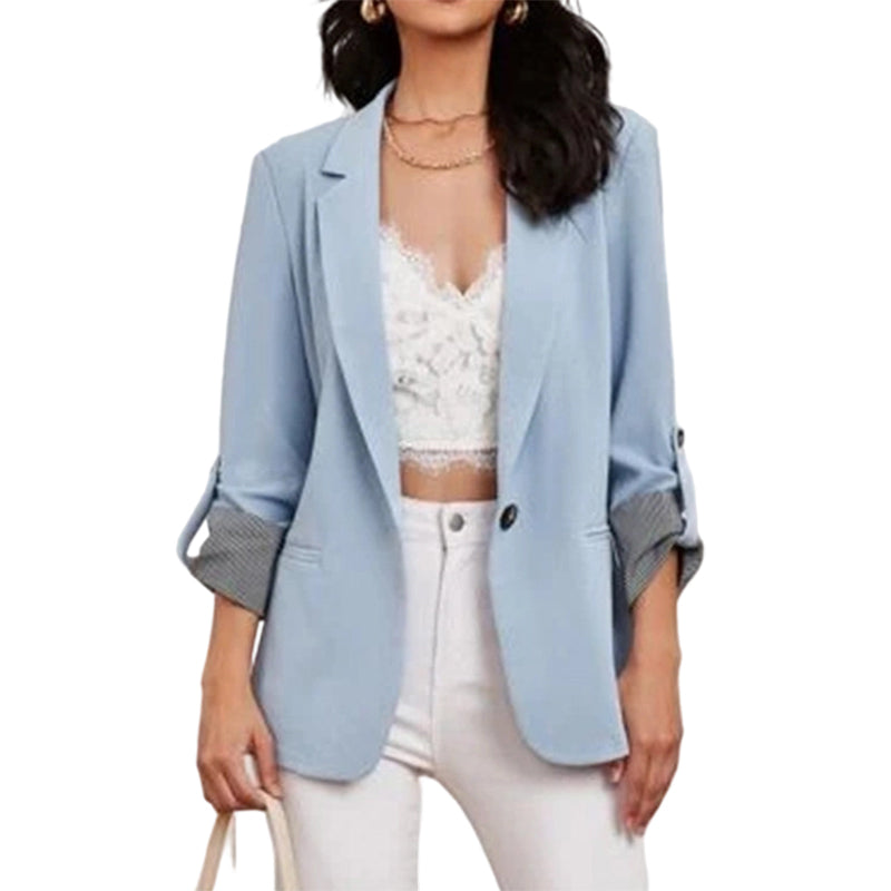 ☀️🧥New Arrivals - Sleek Cardigan Blazer – Soft Drape &amp; Versatile Styling from Office to Evening