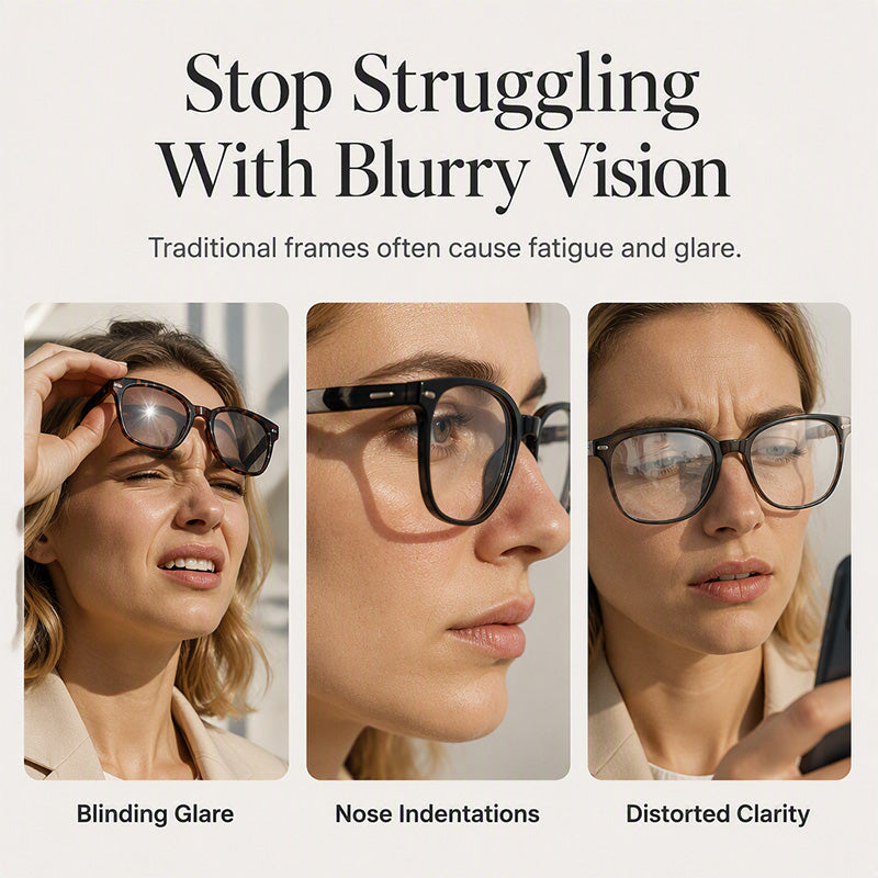 📢📢50% OFF !! ⏰Rimless Square Sunglasses for Women