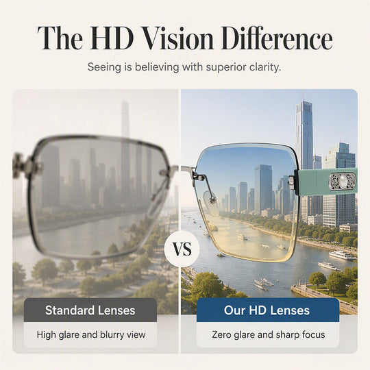 📢📢50% OFF !! ⏰Rimless Square Sunglasses for Women
