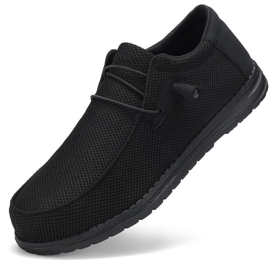 🥾 50% OFF NOW! 🛡️ Slip-On Steel Toe Safety Loafers – Ultralight 0.7lb, ASTM Certified &amp; Casual Comfort 💪