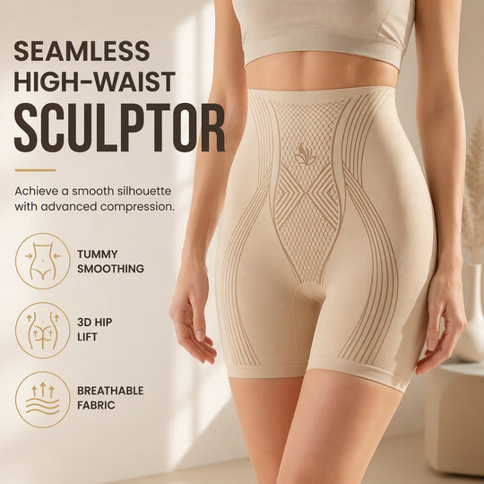 🌸 50% OFF NOW! 🌸Women’s Seamless High Waisted Tummy Control Panties