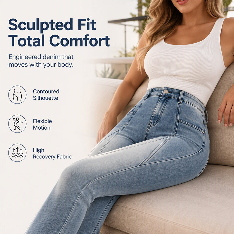 👖✨ 50% OFF! Women's High Waisted Slimming Skinny Jeans – Perfect Fit for Every Curve