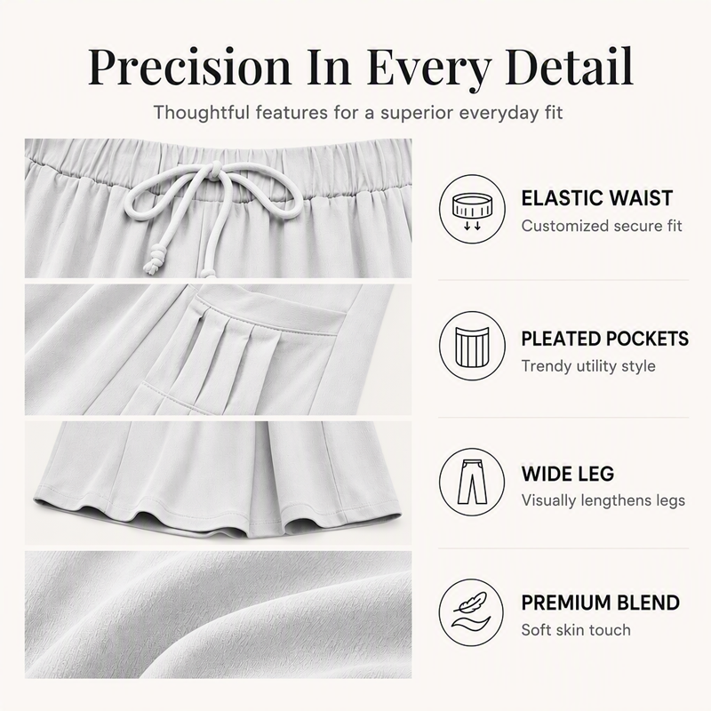 ☀️👖 Wide-Leg Cotton Linen Pants – Versatile Pairing for Work, Weekends &amp; Travel