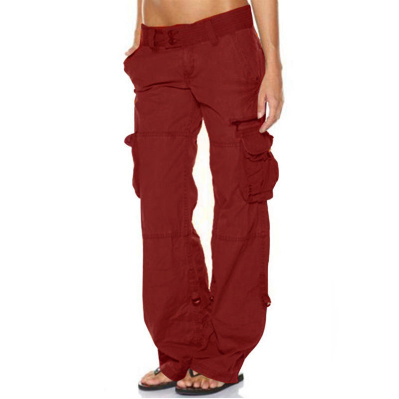 Must-Have🔥👖 Relaxed Wide-Leg Cargo Trousers – Functional Multi-Pocket Design &amp; Comfortable All-Day Fit