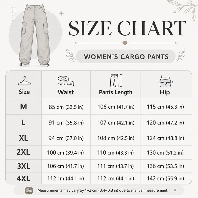 Must-Have🔥👖 Relaxed Wide-Leg Cargo Trousers – Functional Multi-Pocket Design &amp; Comfortable All-Day Fit