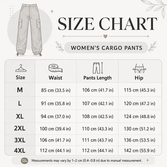 Must-Have🔥👖 Relaxed Wide-Leg Cargo Trousers – Functional Multi-Pocket Design &amp; Comfortable All-Day Fit