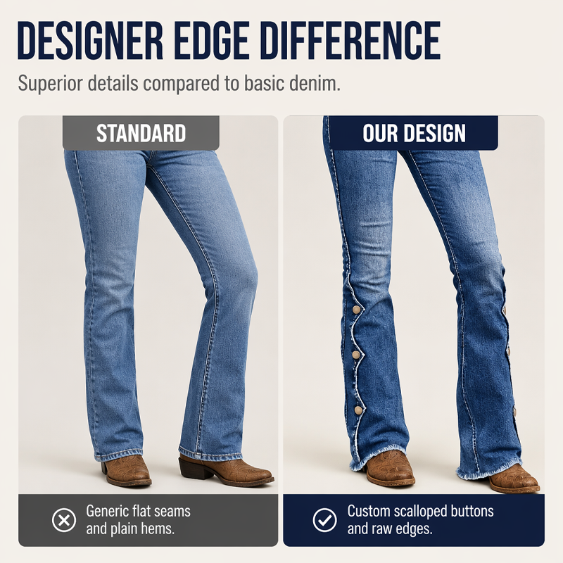 ⏰Last Day Sale 60% Off💃Women High Waisted Distressed Flare Jeans