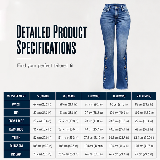 ⏰Last Day Sale 60% Off💃Women High Waisted Distressed Flare Jeans