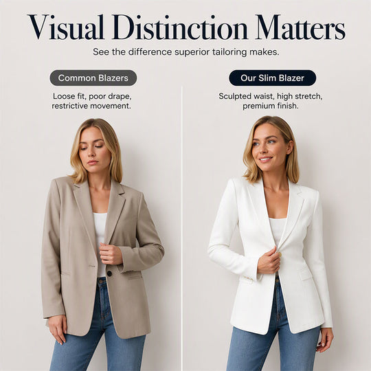 🧥Seasonal Style - Tailored Blazer with One-Button Closure – Breathable Comfort &amp; Crisp Lines for Every Occasion